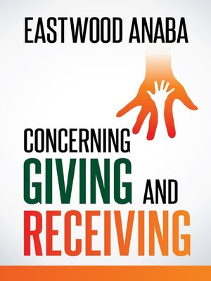 cover image of Concerning Giving and Receiving